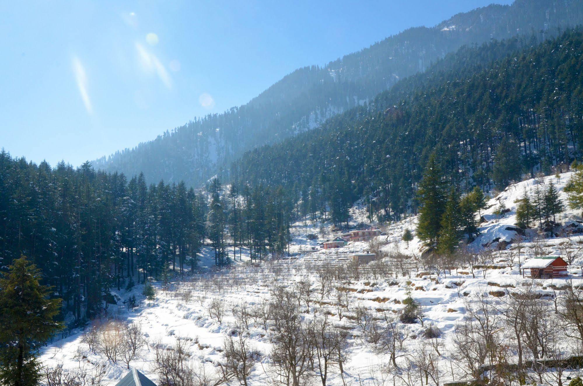 Hotel Manali Heights Bagian luar foto