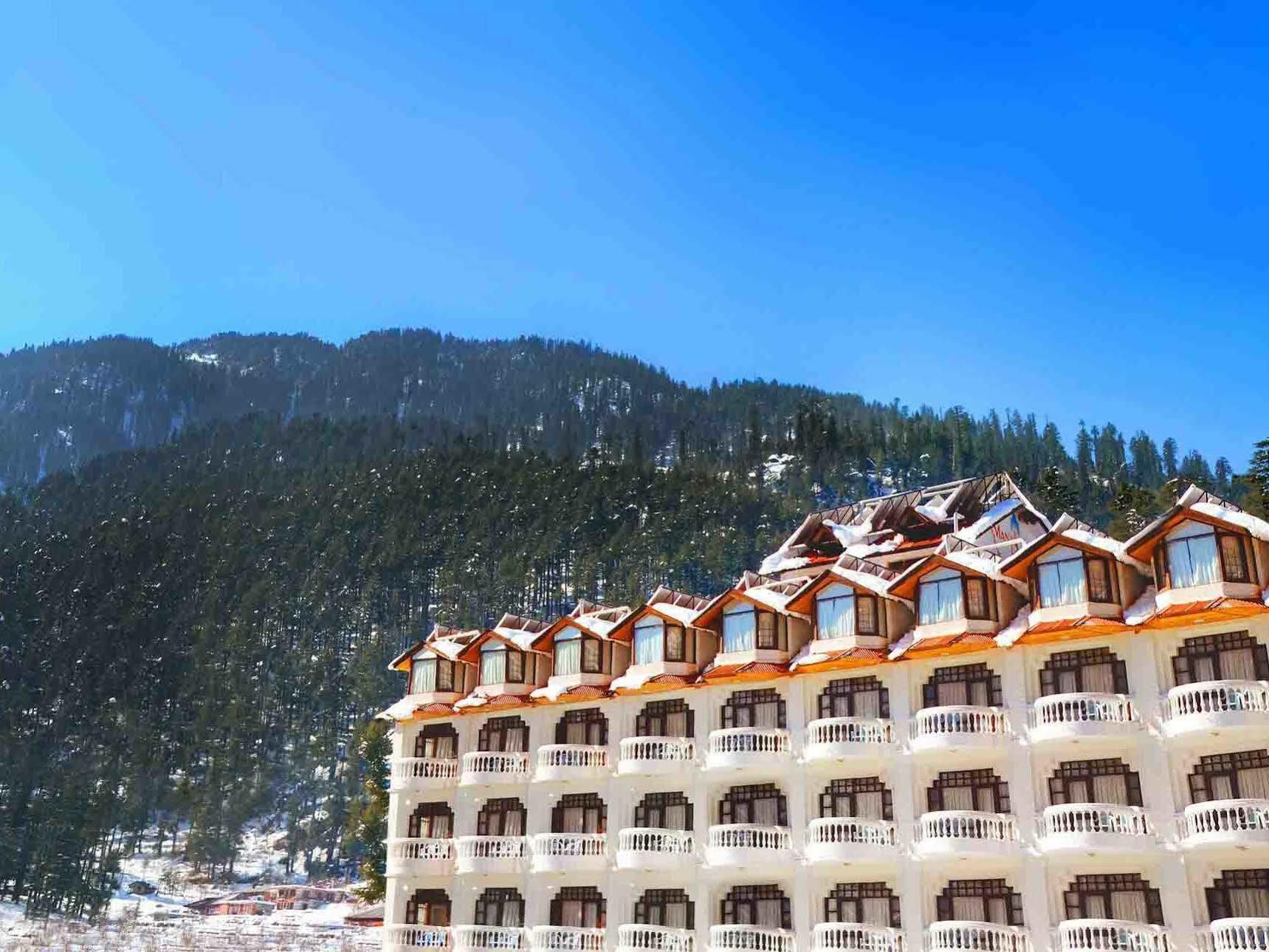 Hotel Manali Heights Bagian luar foto